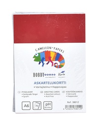 [38012] Askartelukortti 10x15cm 250 g lajitelma 70kpl