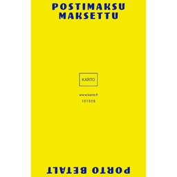 [101329] 1-lok riviopaste PMM Pääsiäinen Porto betalt