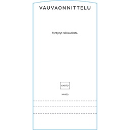 [101273] 1-lok riviopaste Vauvaonnittelu