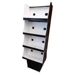 [80476] Lattiadisplay kattaus musta lev. 53cm