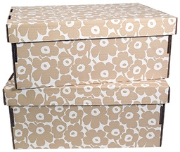 [20225] Kotilaatikko Unikko beige