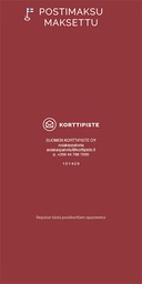 [101429] 1-lok riviopaste joulu Postimaksu maksettu FI SE