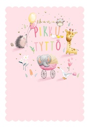 [22P90011] 2-os vauvakortti tyttö