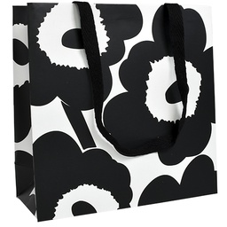 [6611278] Lahjakassi S/D Marimekko Unikko musta