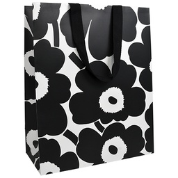 [6611280] Lahjakassi L/F Marimekko Unikko musta