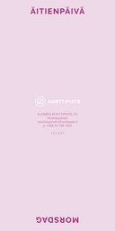 [101447] 1-lok riviopaste Äitienpäivä Morsdag Hyväntekeväisyys Välgörenhet