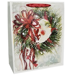 [6621264] Joulukassi L/F Immonen kranssi