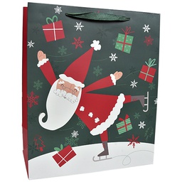 [6621272] Joulukassi L/E pukki luistelee