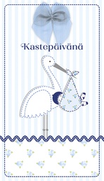 [2240025] 2-os kastekortti poika rusetti