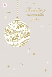 [29198] 2-os joulu Roosa nauha PMM Hallmark