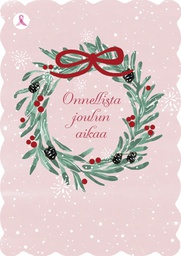 [29205] 1-os joulu Roosa nauha PMM Hallmark