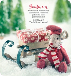 [29221] 1-os Joulu Anna-Mari West neliökortti