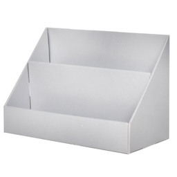 [80416] Pöytäboxi 2-lok harmaa