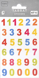 [350928] Tarra KT10 numerot  värikkäät