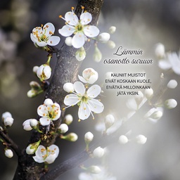 [1905751] 2-os adressikortti Muistot Syöpäpotilaat osanotto