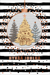 [29310] 2-os joulukortti puukoriste