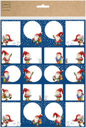 [1327620] Pakettitarra joulu 2 arkkia tontut 40kpl