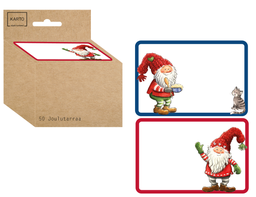 [1327623] Pakettitarra joulu rulla 50kpl tonttu