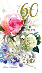 [17P99935] 2-os vuosikortti 60v Minna Immonen