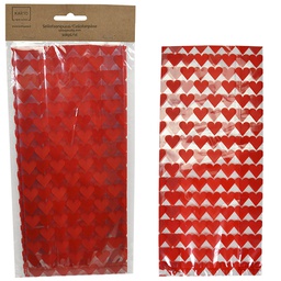 [6690000] Sellofaanipussi joulu 10 kpl E sydämet