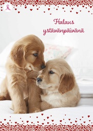 [29383] 1-os ystävänpäivä Roosa nauha PMM Hallmark