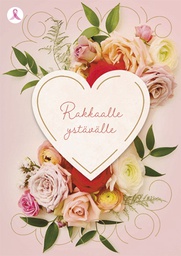 [29387] 1-os ystävänpäivä Roosa nauha PMM Hallmark