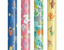 [6111503] Lahjapaperi lasten KY 70x200cm 25 rll