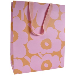 [6611341] Lahjakassi L/F Marimekko Unikko pinkki-oranssi