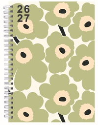 [315899] Koulukalenteri 26-27 Marimekko Unikko 12x17cm