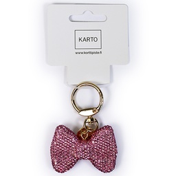 [3560922] Avaimenperä rusetti pinkki