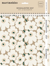 [315906] Seinäkalenteri 2027 Marimekko 22x22 cm