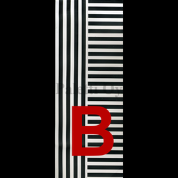 [58537] Pullokassi B 2 Stripey Black
