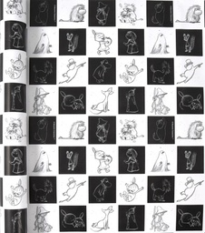 [58725] Lahjapaperi 3 Muumi BW 25kpl