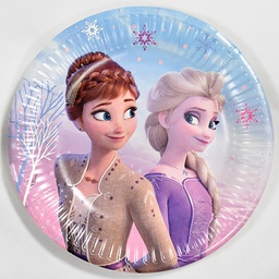 [94052] Lautanen 20cm Frozen II 8kpl