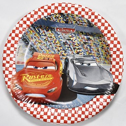 [59878] Lautanen 20 cm Cars  8 kpl P112 
