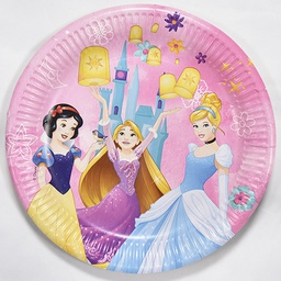[59884] Lautanen 23cm Prinsessa 8kpl P109