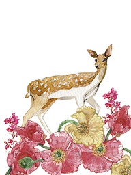[318102] Juliste 30x40cm Bambi