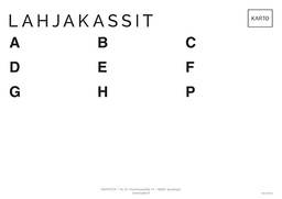 [104093] Hyrräopaste lahjakassit A-H blanco FI