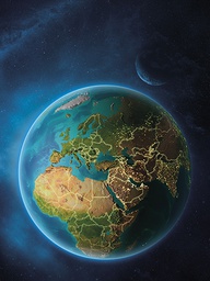 [318326] Juliste 60x80cm maapallo