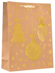 [6621120] Joulukassi XL/F kraft pallot 
