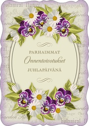 [2540002] 1-os onnittelu nostalginen