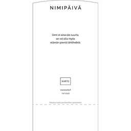 [101343] 1-lok riviopaste Nimipäivä FI