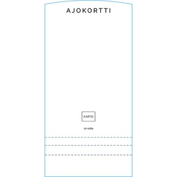 [101284] 1-lok riviopaste Ajokortti FI