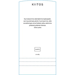 [101285] 1-lok riviopaste Kiitos